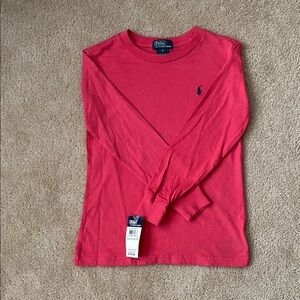 Polo by Ralph Lauren Pink Long Sleeve Tee